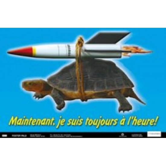 Affiche : Maintenant, je suis Toujours à l'Heure