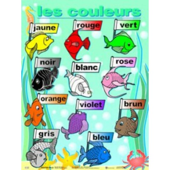 Affiche: Les Couleurs