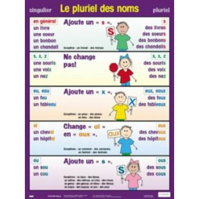 Affiche: Le Pluriel des Noms