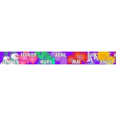 Bordure : Les Mois