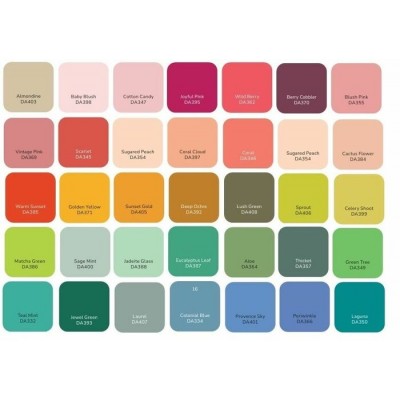 Acrylique Americana Décoart 59ml - PARTIE 3 (Couleur # 332 à 412)