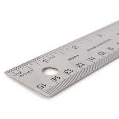 Règle en Acier Économique 60cm (24po)