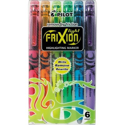 Surligneurs Effaçables Frixion (ens. de 6)