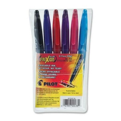 Stylos Effaçables Frixion 0.7mm (ens. de 6...