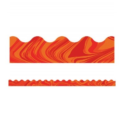Collection Galaxy : Bordure - Rouge Marbré