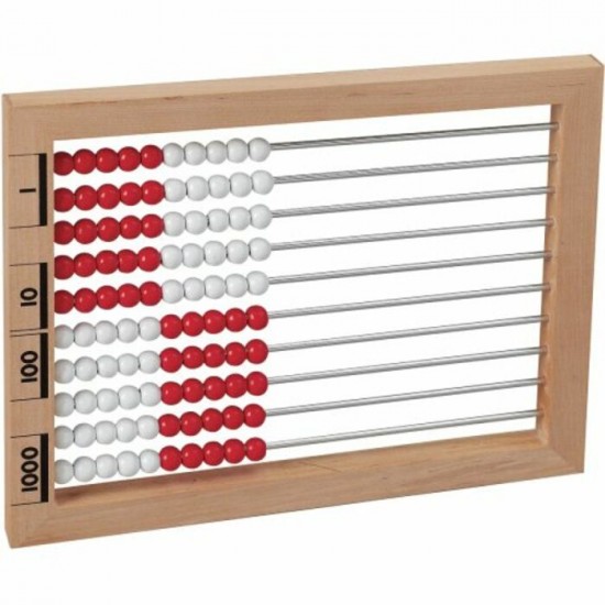 Boulier à 100 Billes à 2 Couleurs