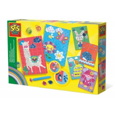 Quilling sur Cartes Autocollantes