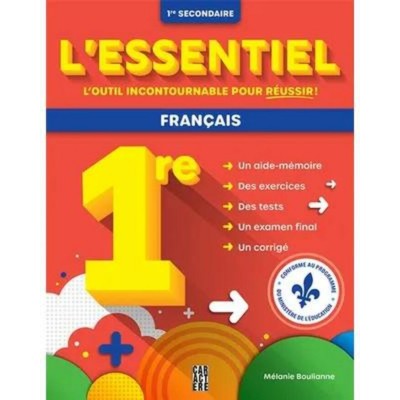 L'Essentiel - Français - 1re secondaire