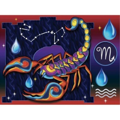 Diamond Art Jacarou - Collection Zodiaque Scorpion
