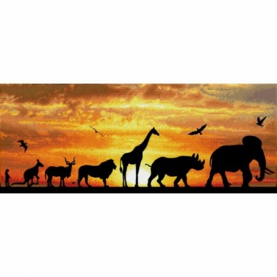 Diamond Art - Ciel d'Afrique 14.4x31.5