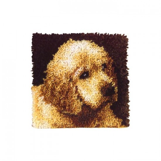 Crochet - Chiot 30x30cm