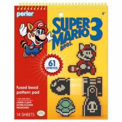 Perles Perler : Cahier de Modèles Super Mario...