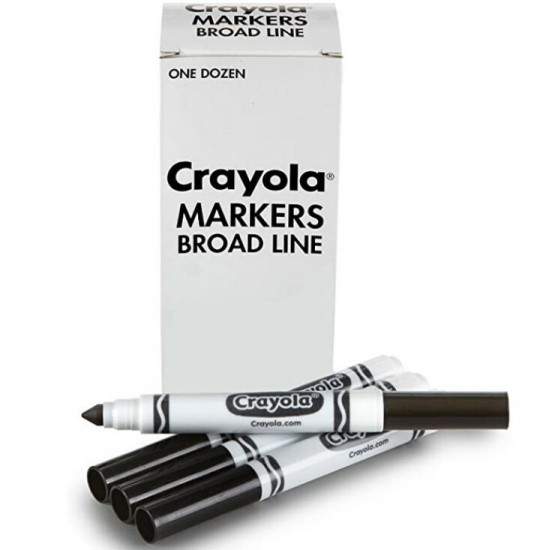 Feutre Crayola Conique Lavable/12 - (Choix de...