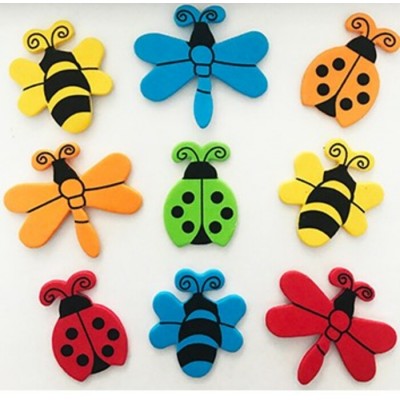 Formes en Mousse - Insectes Autocollants (Large)...