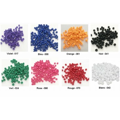 Perles Pony 9mm/1000 (Choix de Couleur en Option)