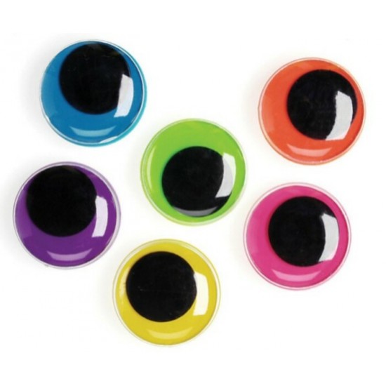 Yeux Mobiles Fluo 20mm /50
