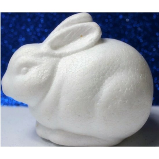 Lapin en Styromousse, 13x9x10″ /2 pièces