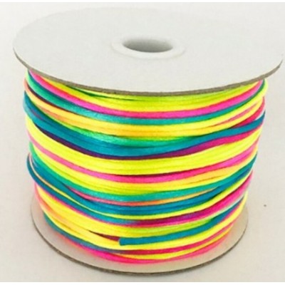 Fil Soyeux Arc-en-ciel /100 verges