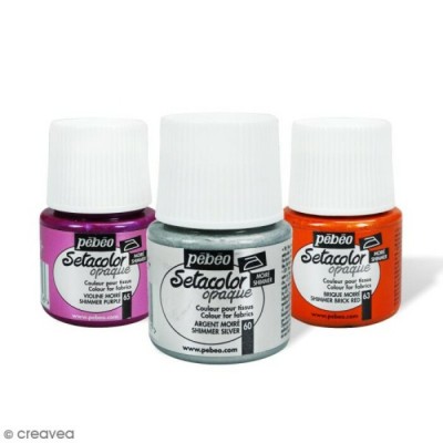 Peinture à Tissu Setacolor Moiré - 45ml (Option...