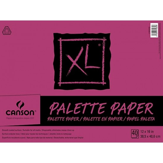 Papier Palette Canson XL - 40 pages 12x16''