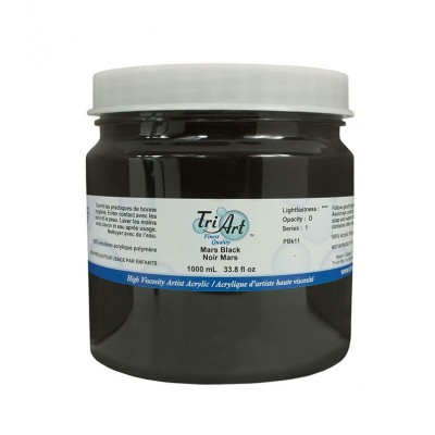 Acrylique Tri-Art Professionnelle - Noir de Mars -...