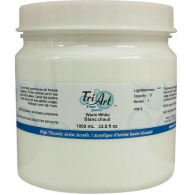 Acrylique Tri-Art Professionnelle - Blanc Chaud -...
