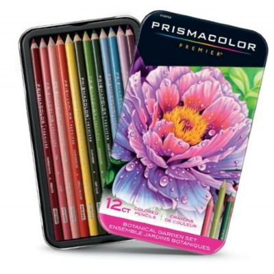 Ensemble 12 Crayons Prismacolor - Jardins...