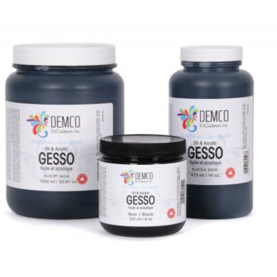 Gesso Demco Noir - 500ml