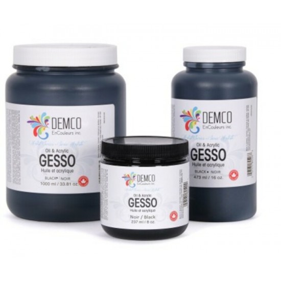 Gesso Demco Noir - 3.6 litres