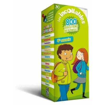  Les Incollables - Nouvelle édition - 4e année