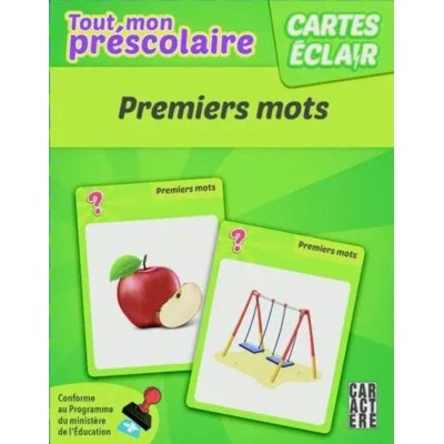 Cartes éclair - Préscolaire (Maternelle) -...