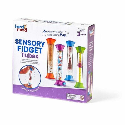 Tubes Sensoriels à Manipuler / 4 pièces
