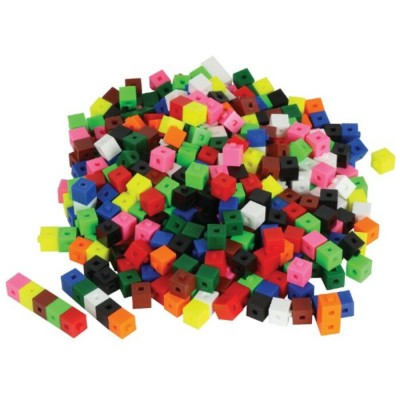 Centicubes Emboitables de 5 côtés / 100 pièces