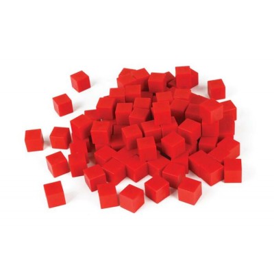 Base 10 : Unités - Rouge / 100 pièces 