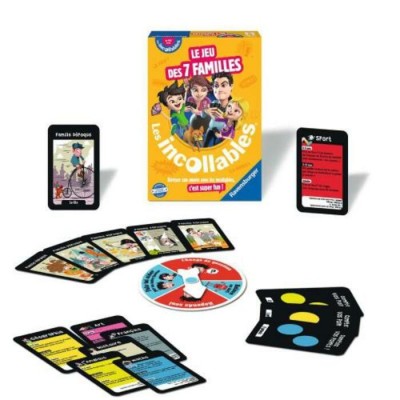 Jeu des 7 familles - Les incollables