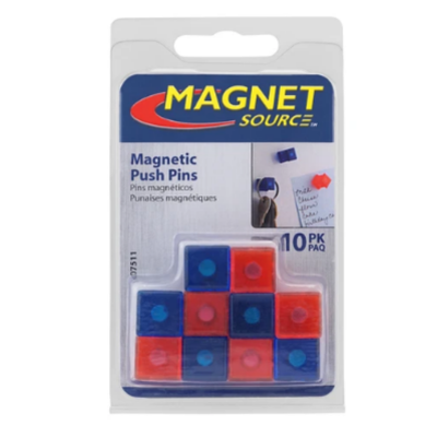 Punaises magnétiques /10 Carrés