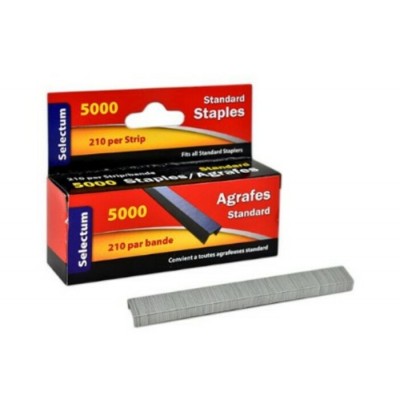 Agrafes standard Selectum (paquet de 5000) 