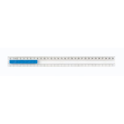 Règle Transparente pour Centicubes
