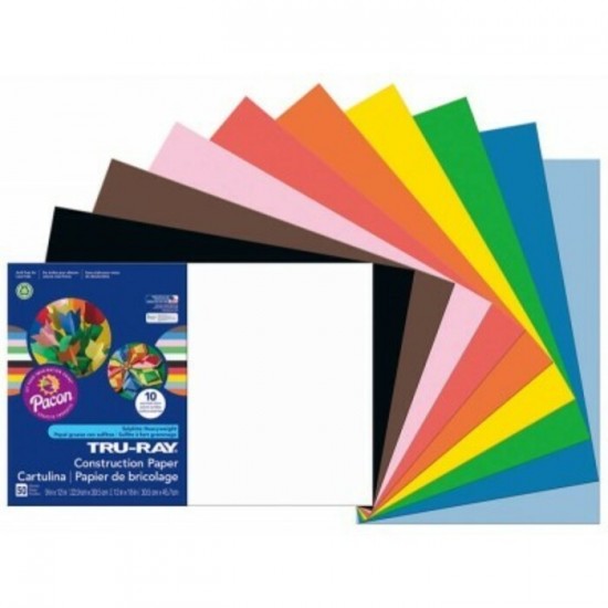 Papier de Construction Tru-Ray 12x18