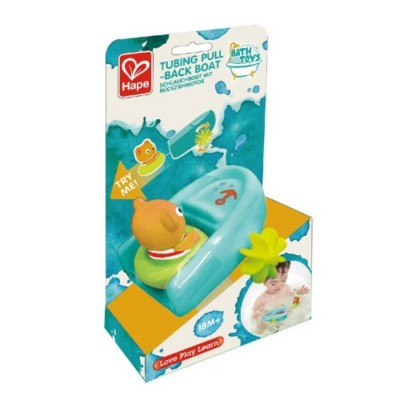 Bateau et Ourson de Bain Pull-Back