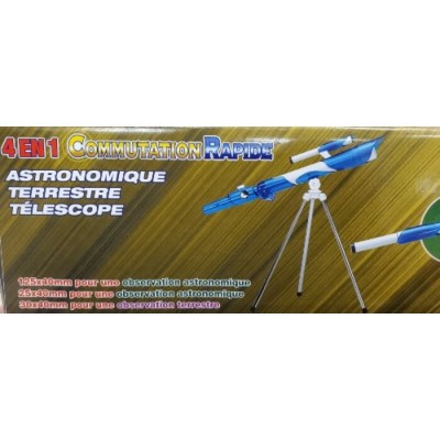 Télescope 4-en-1 à Commutation Rapide