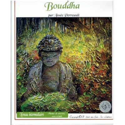 Patron à techniques mixtes: Bouddha  (Josée...