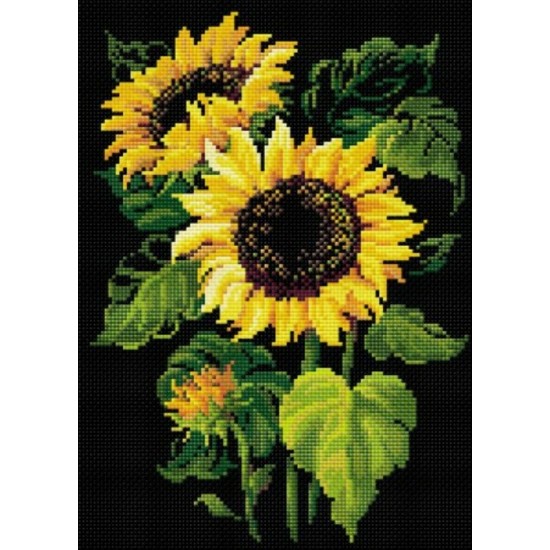 Diamond Art - Tournesols 10 3/4 x 15''