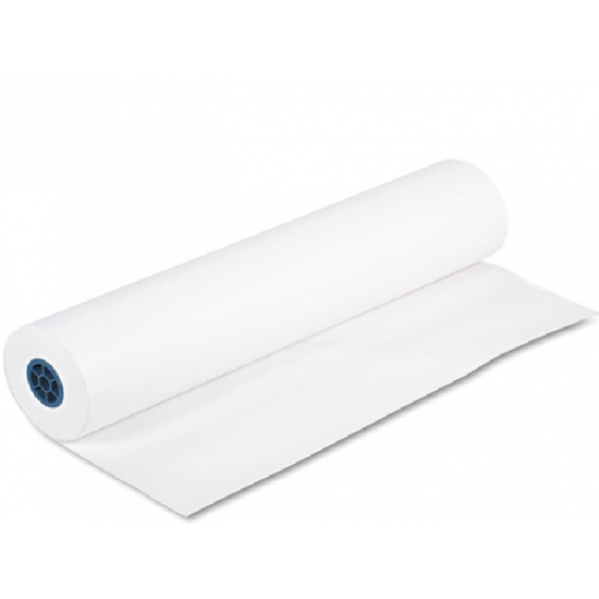 Rouleau Papier Kraft Blanc : 18"x750'