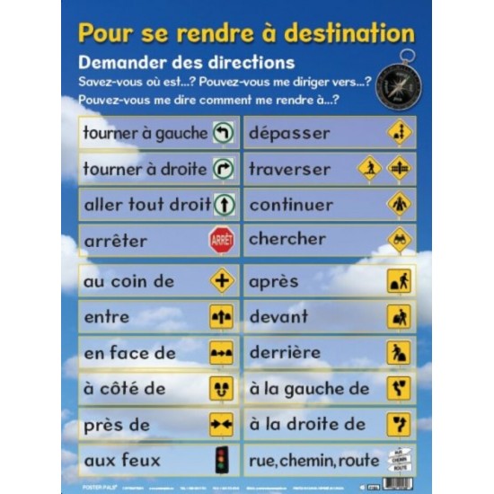 Affiche : Pour se Rendre à Destination