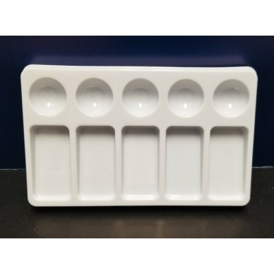 Palette en Plastique rectangle - 10 espaces
