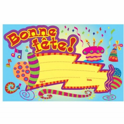 Certificats : Bonne Fête/25