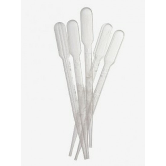 Ensemble de Pipettes Graduées 3ml - 5 pièces 