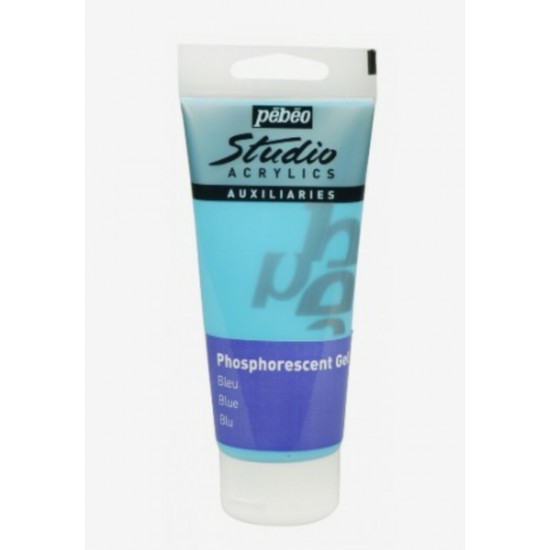 Gel Studio Phosphorescent 100ml - Bleu