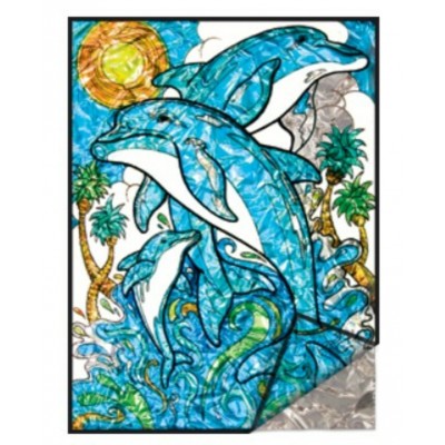 Peinture par Numéro Foil Painting 23x30cm -...